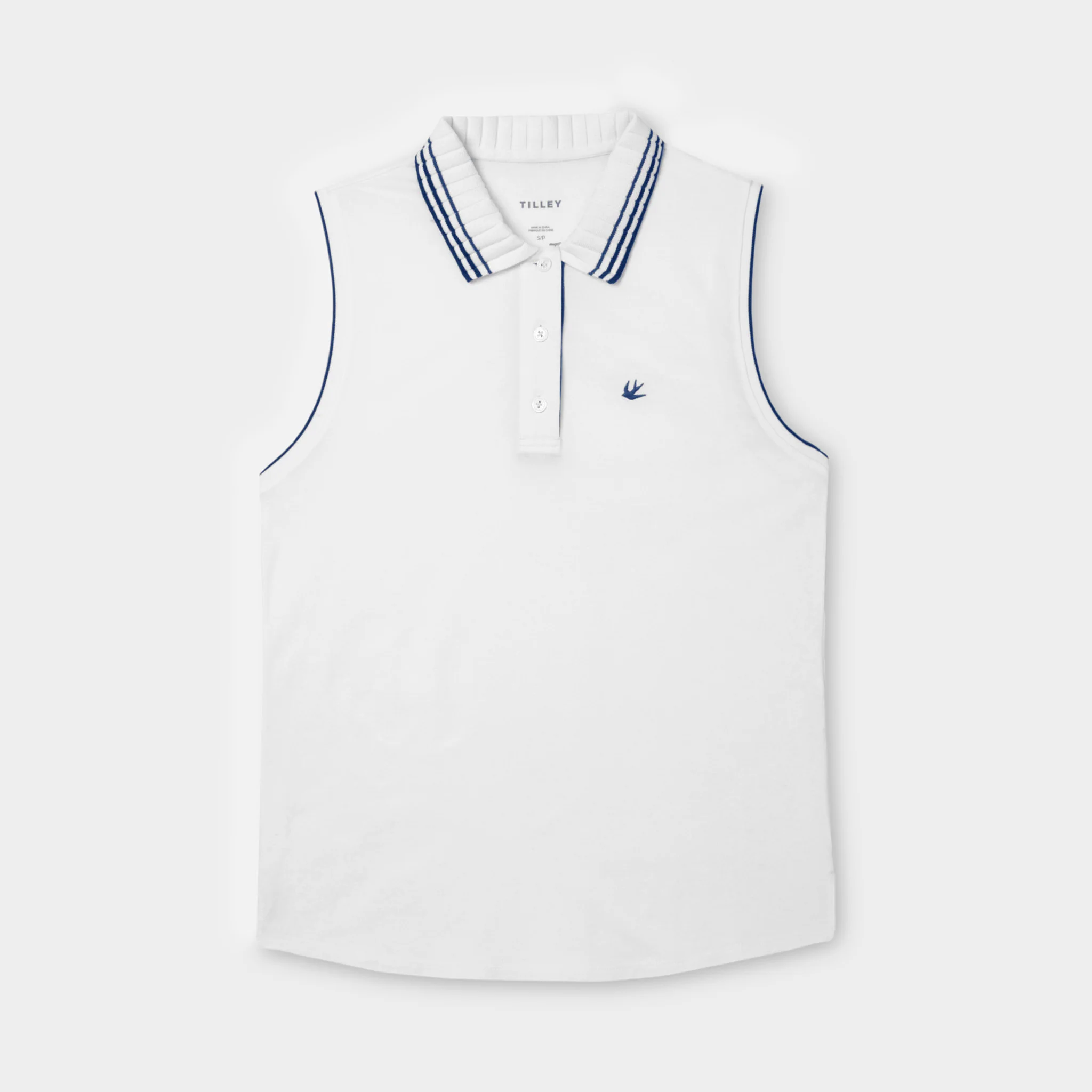 Supima Pique Sleeveless Polo
