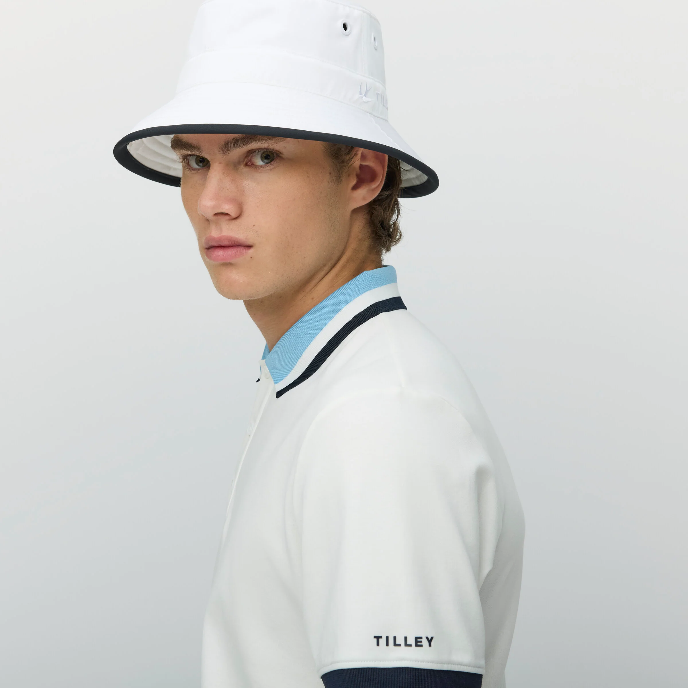 Supima Pique Stripe Polo - Image 4