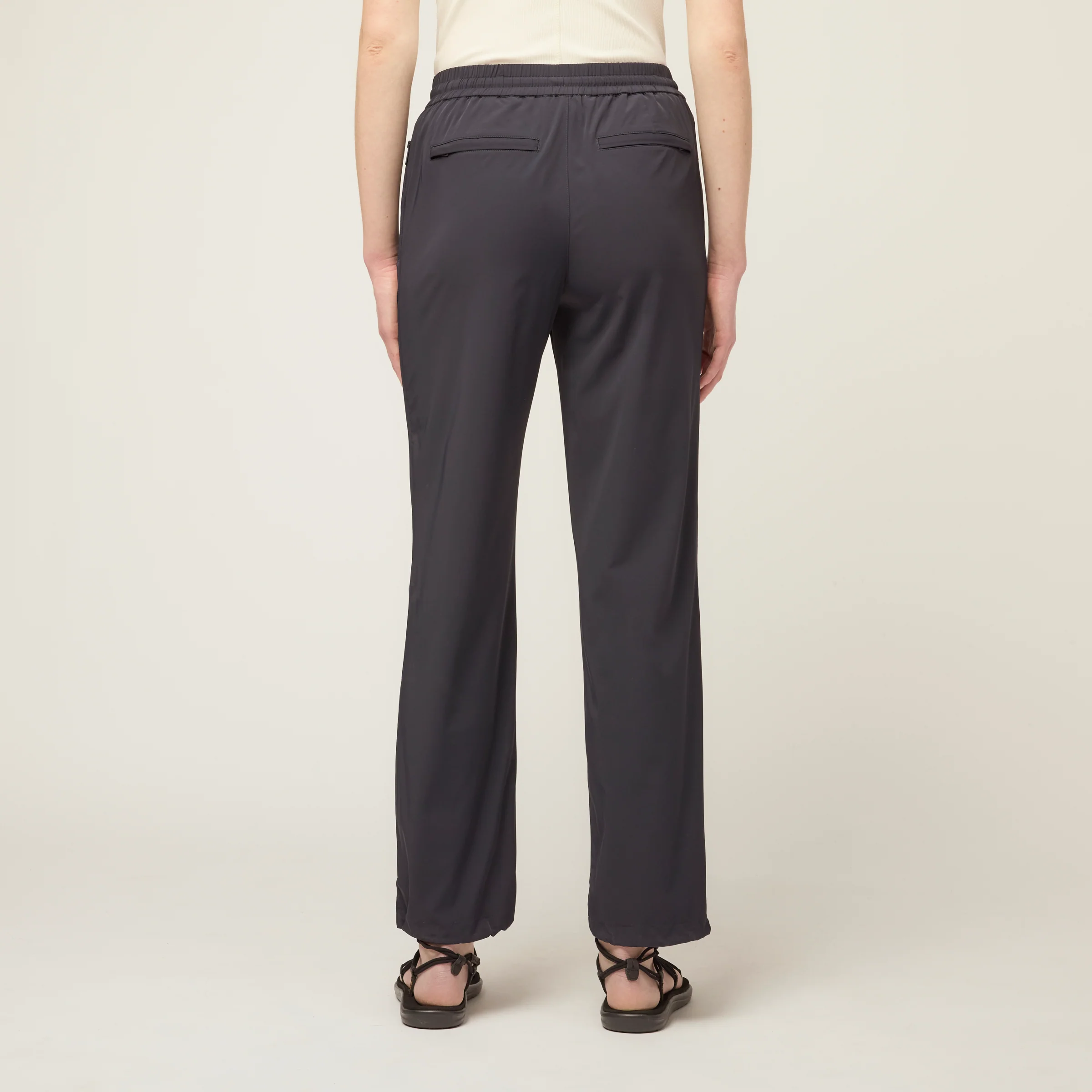 Tech Stretch Nylon Wide Pant - Image 3
