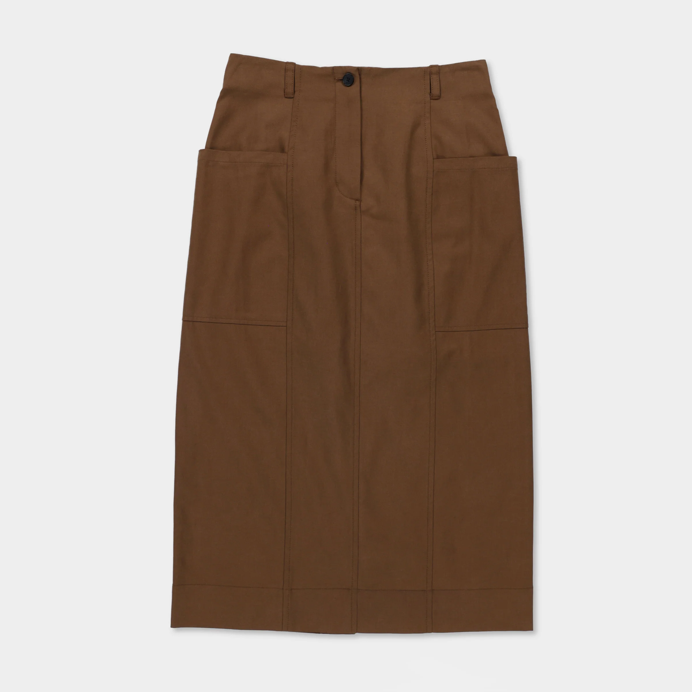 Tencel Cotton Midi Skirt - Image 22