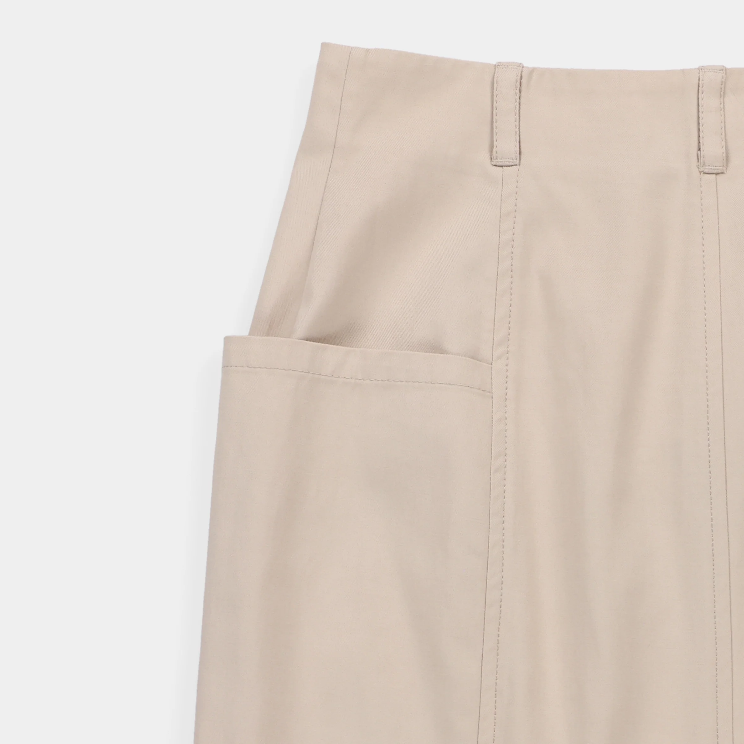 Tencel Cotton Midi Skirt - Image 7