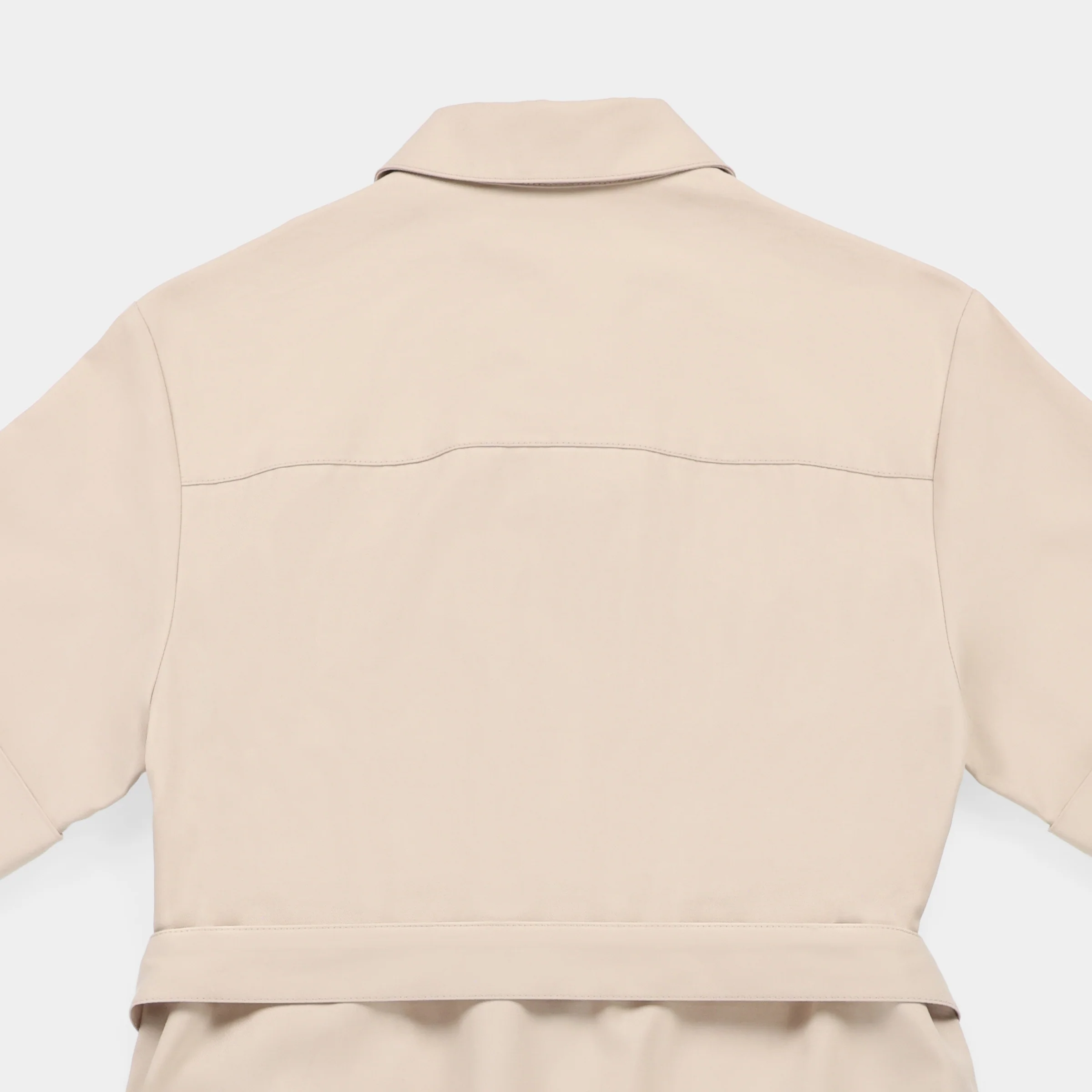 Tencel Cotton Safari Midi Dress - Image 13