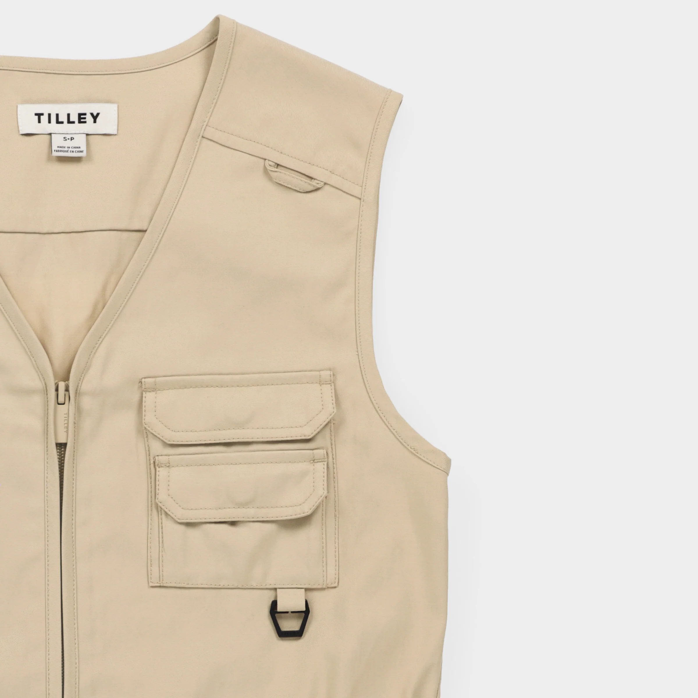 Tencel Cotton Safari Vest Dress - Image 23