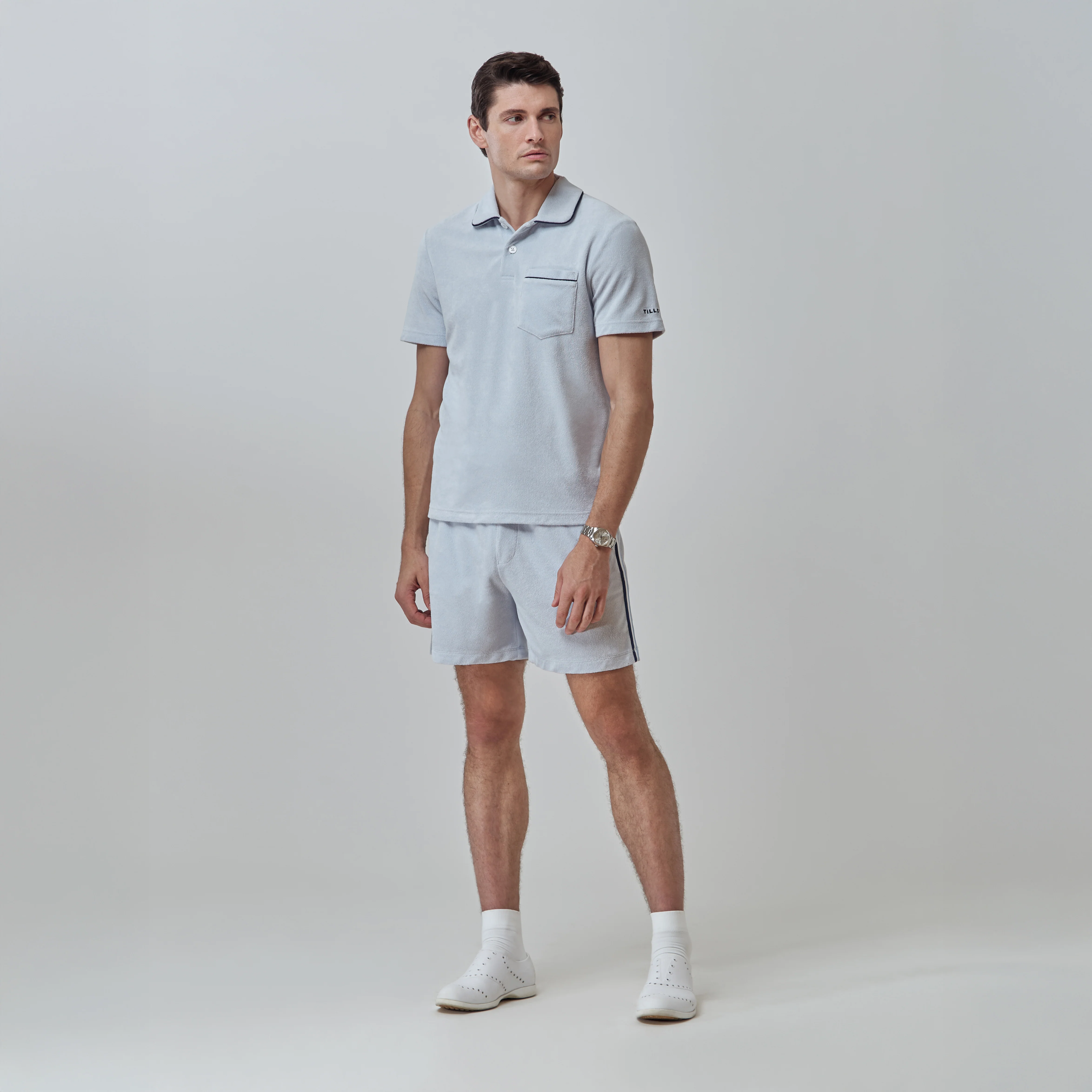 Terry Tipped Polo - Image 7