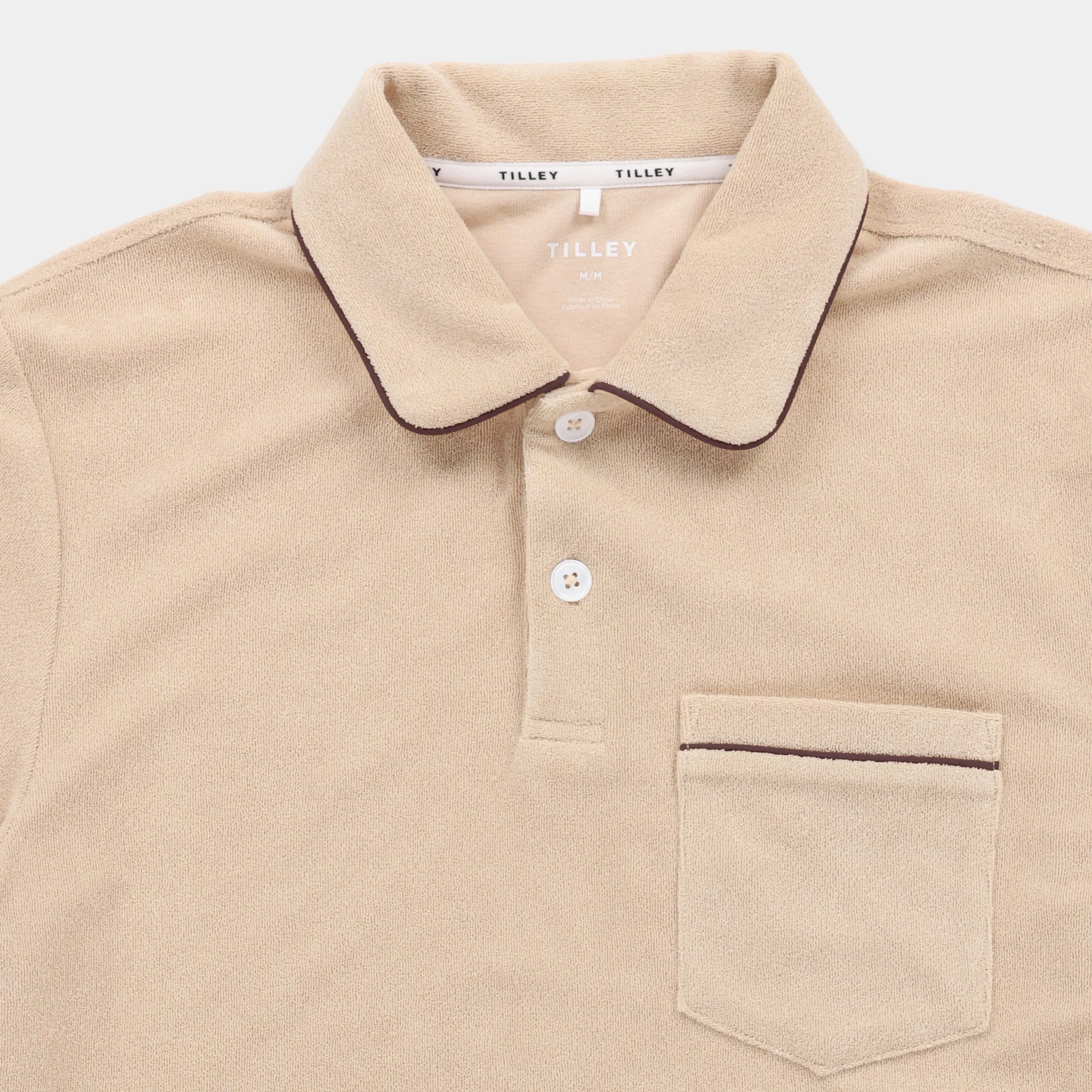 Terry Tipped Polo - Image 2