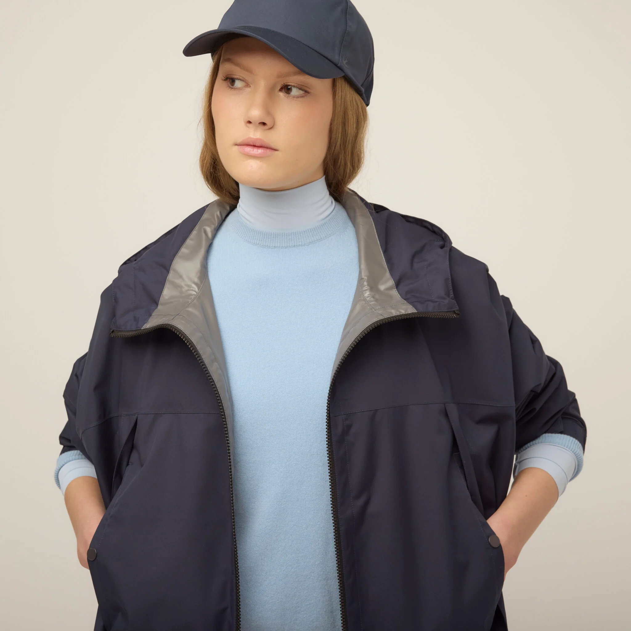 Packable Hooded Poncho - Image 77