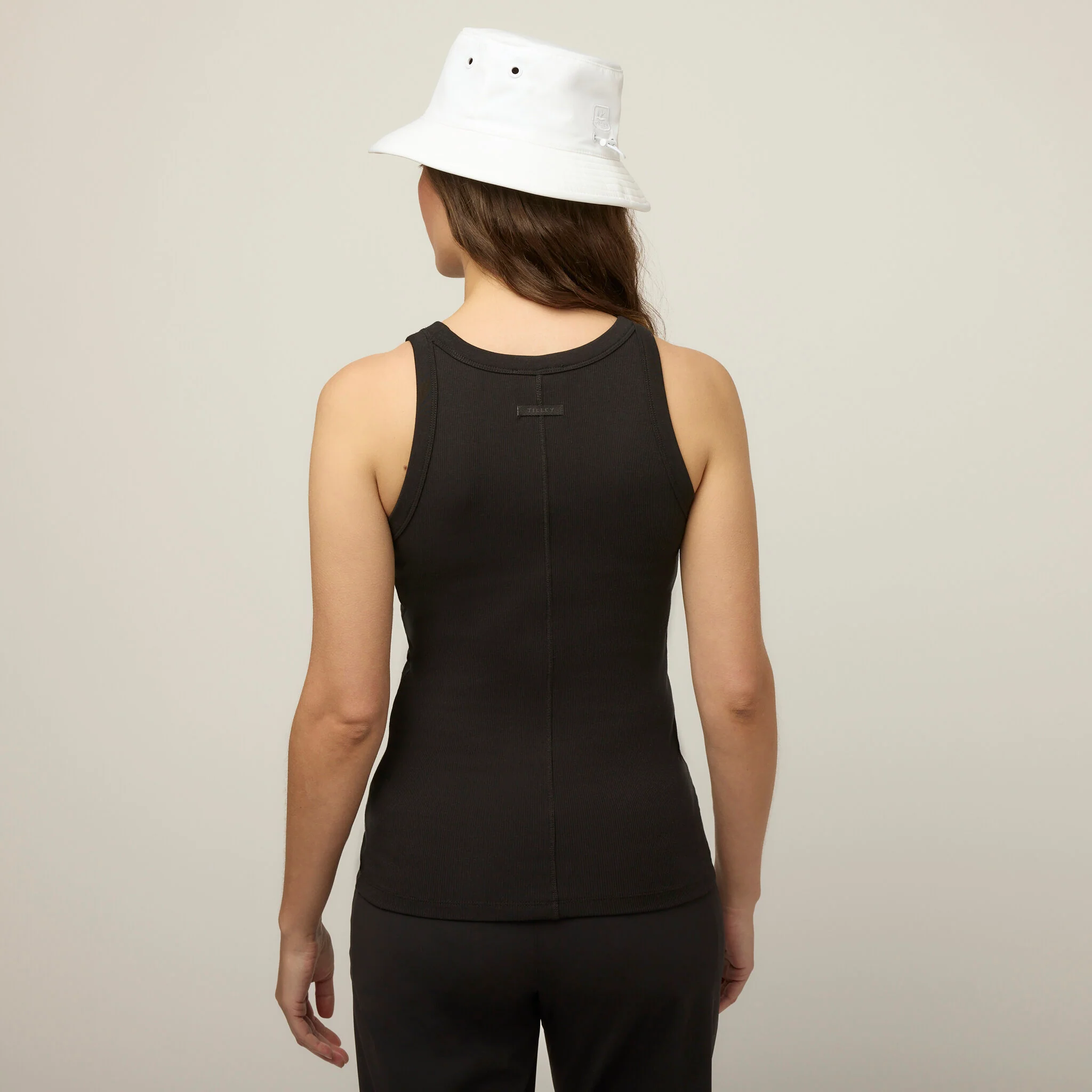 High Neck Rib Tank - Image 31