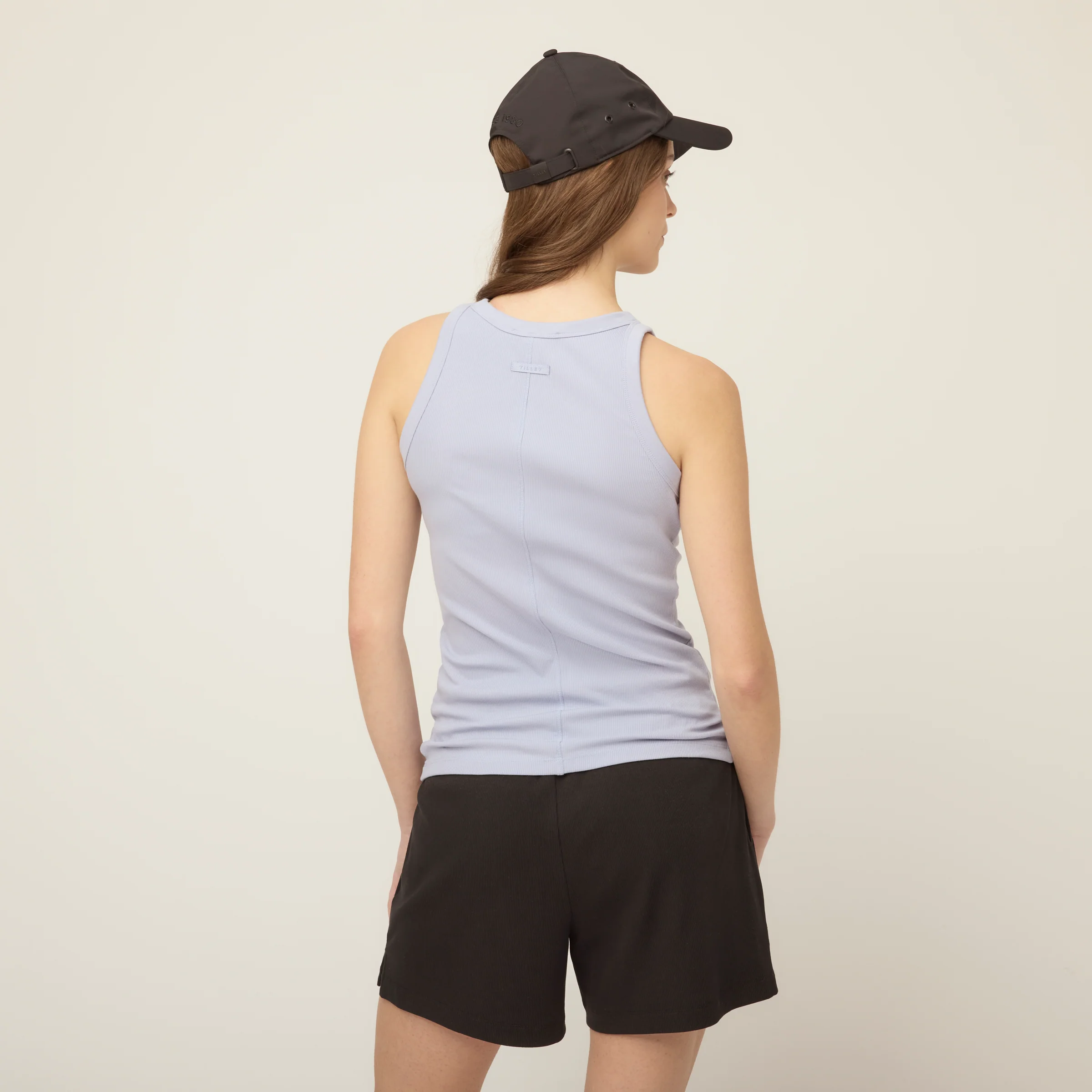 High Neck Rib Tank - Image 8