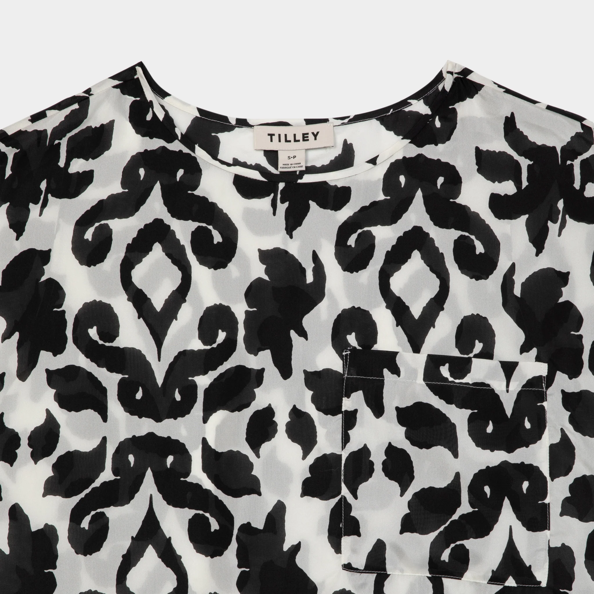 Slouchy Silk Tee - Image 11