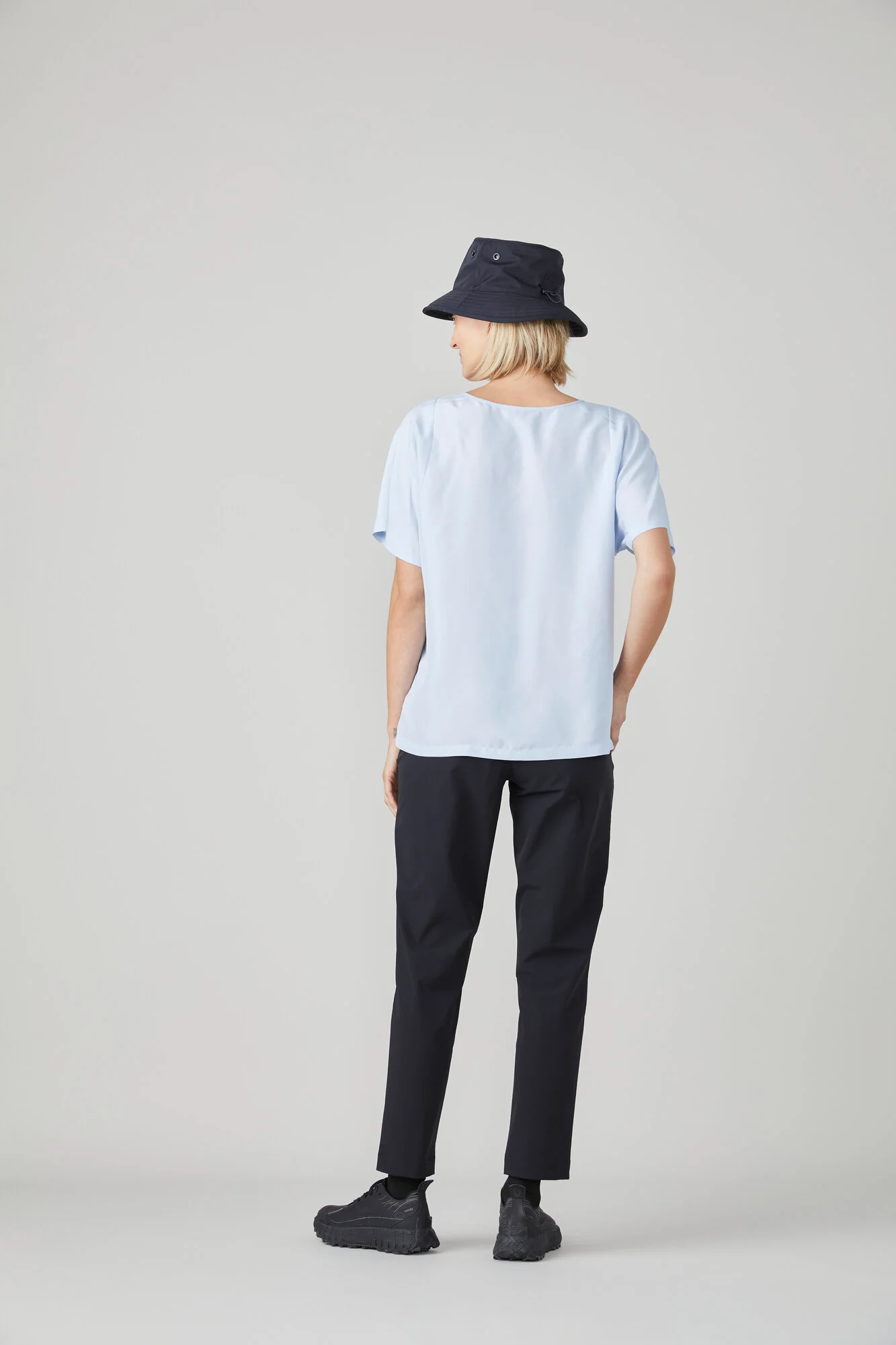 Slouchy Silk Tee - Image 4