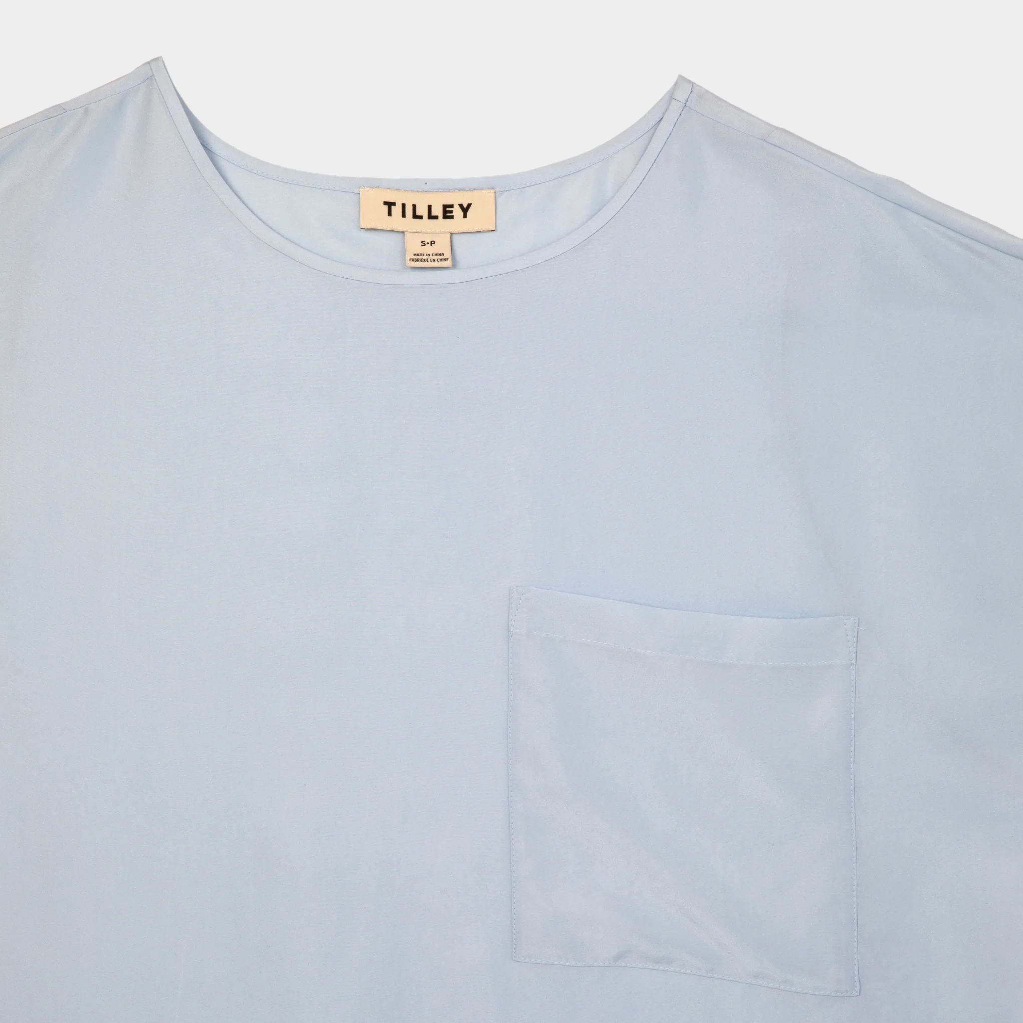 Slouchy Silk Tee - Image 5