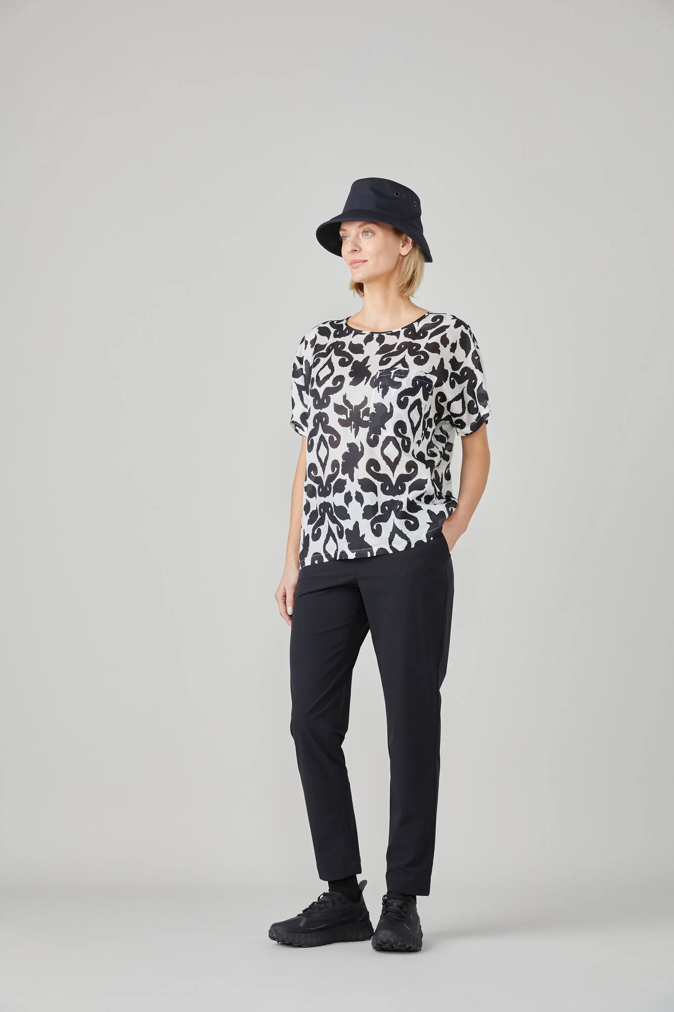 Slouchy Silk Tee - Image 9