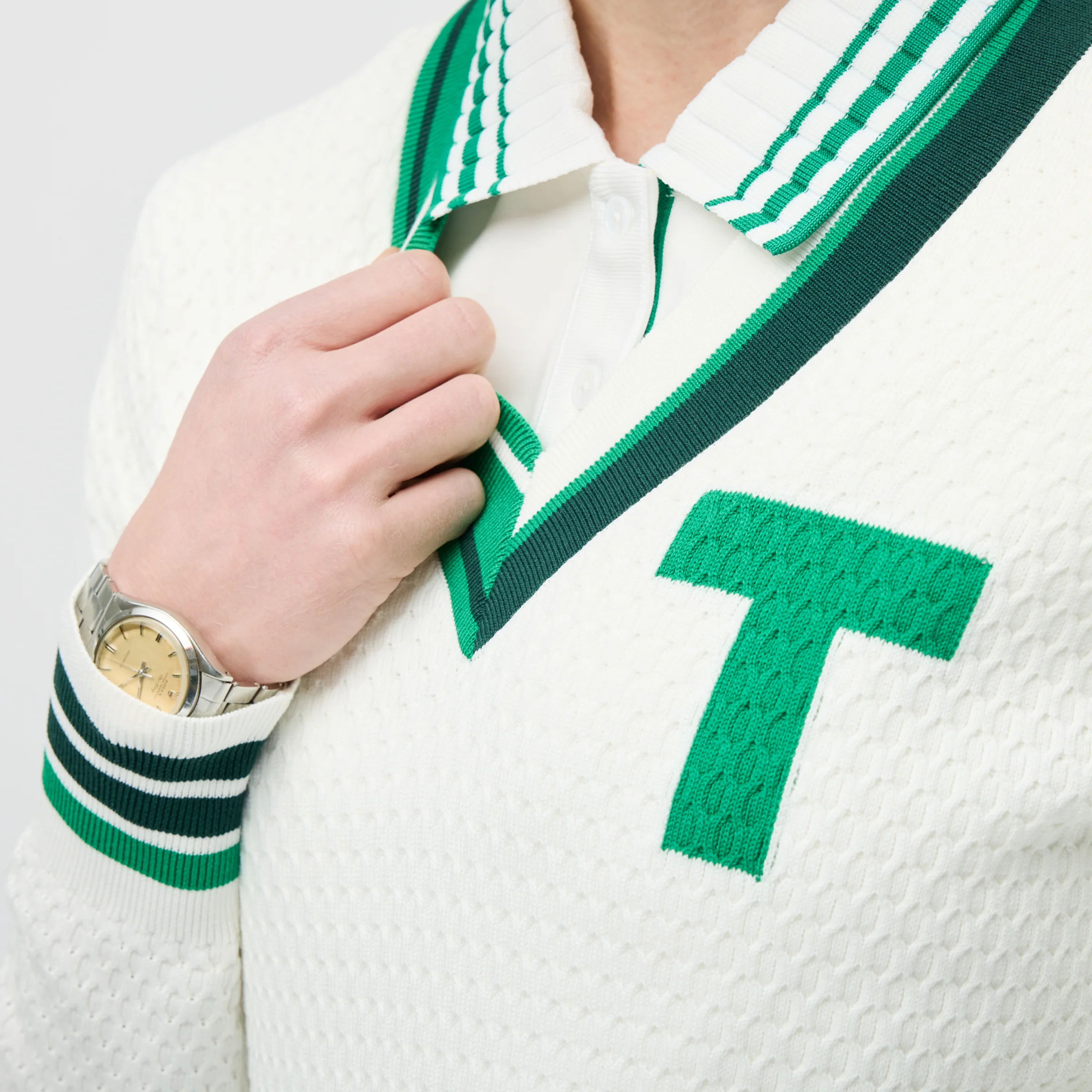 Sport V Neck Sweater - Image 6