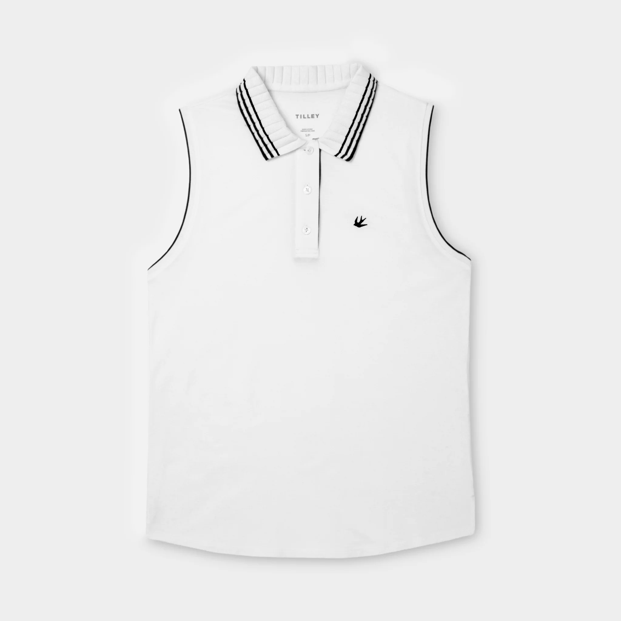 Supima Pique Sleeveless Polo