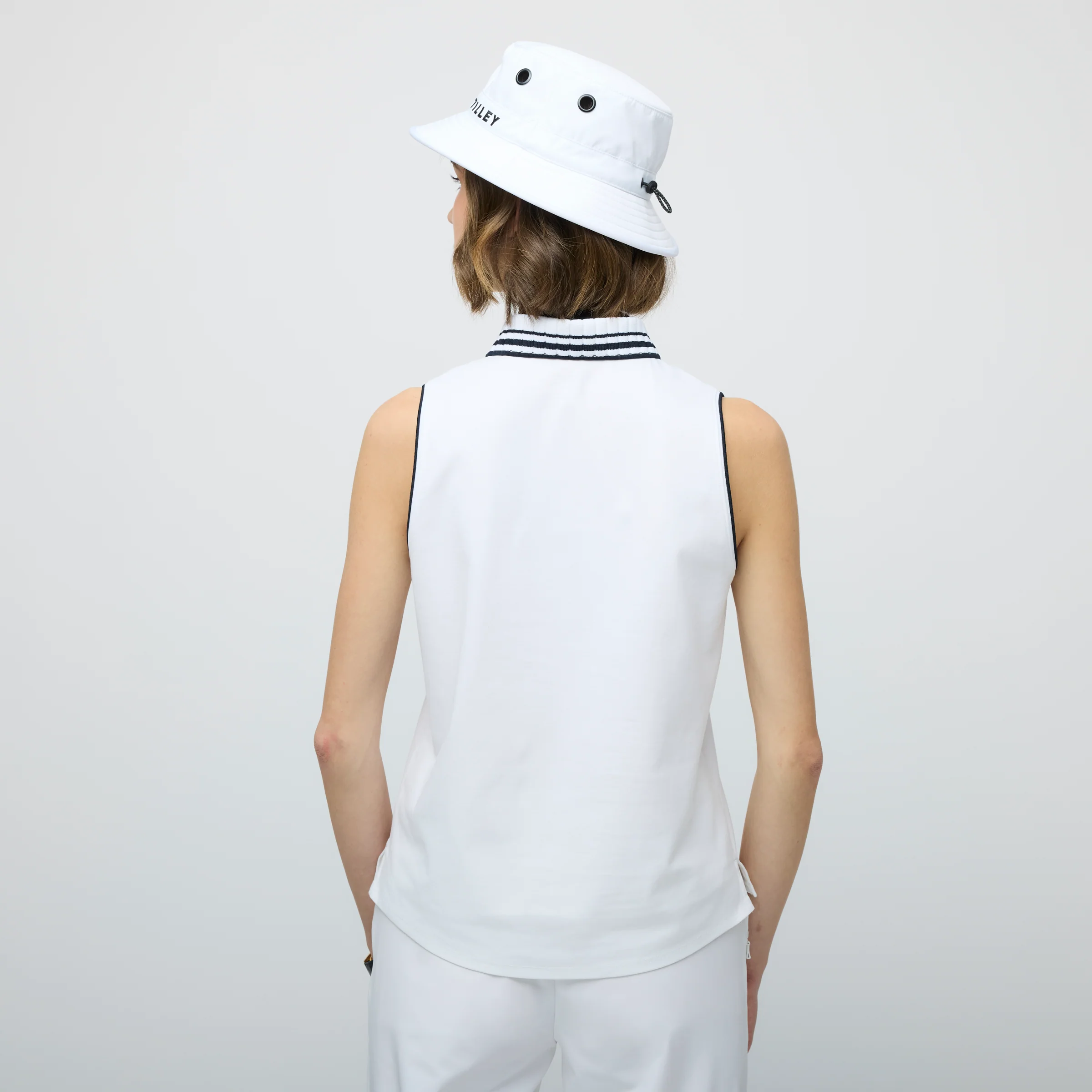 Supima Pique Sleeveless Polo - Image 5