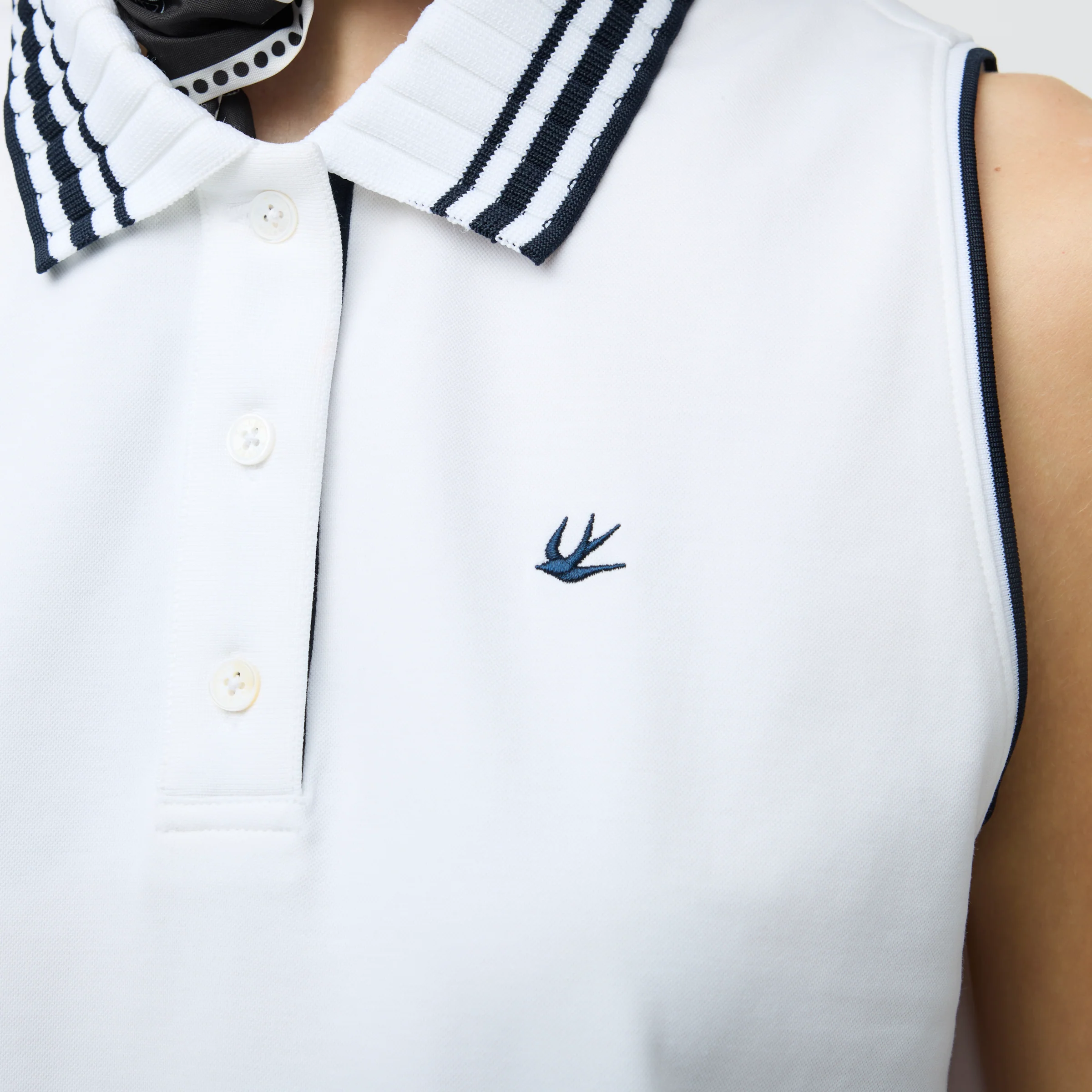 Supima Pique Sleeveless Polo - Image 7