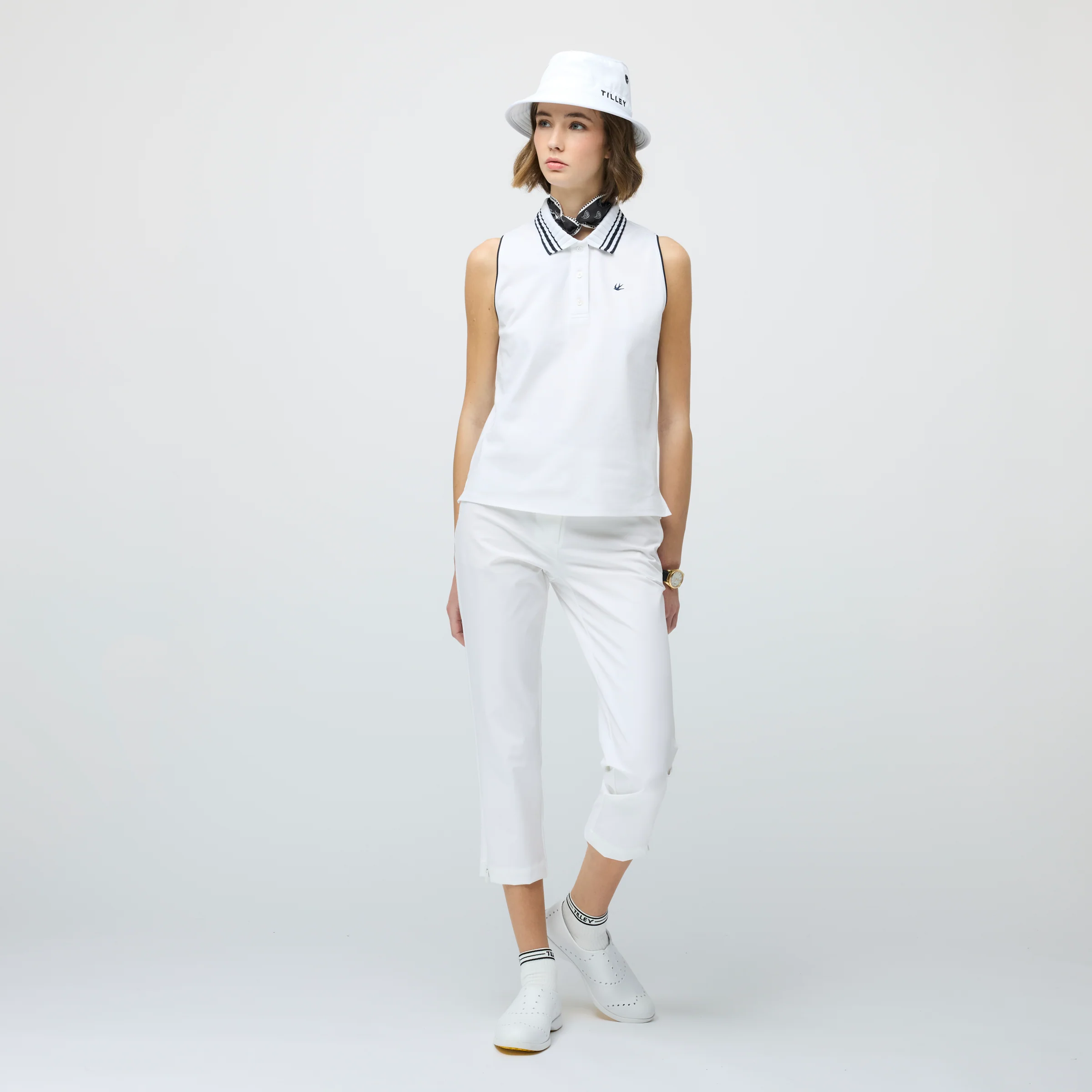 Supima Pique Sleeveless Polo - Image 8