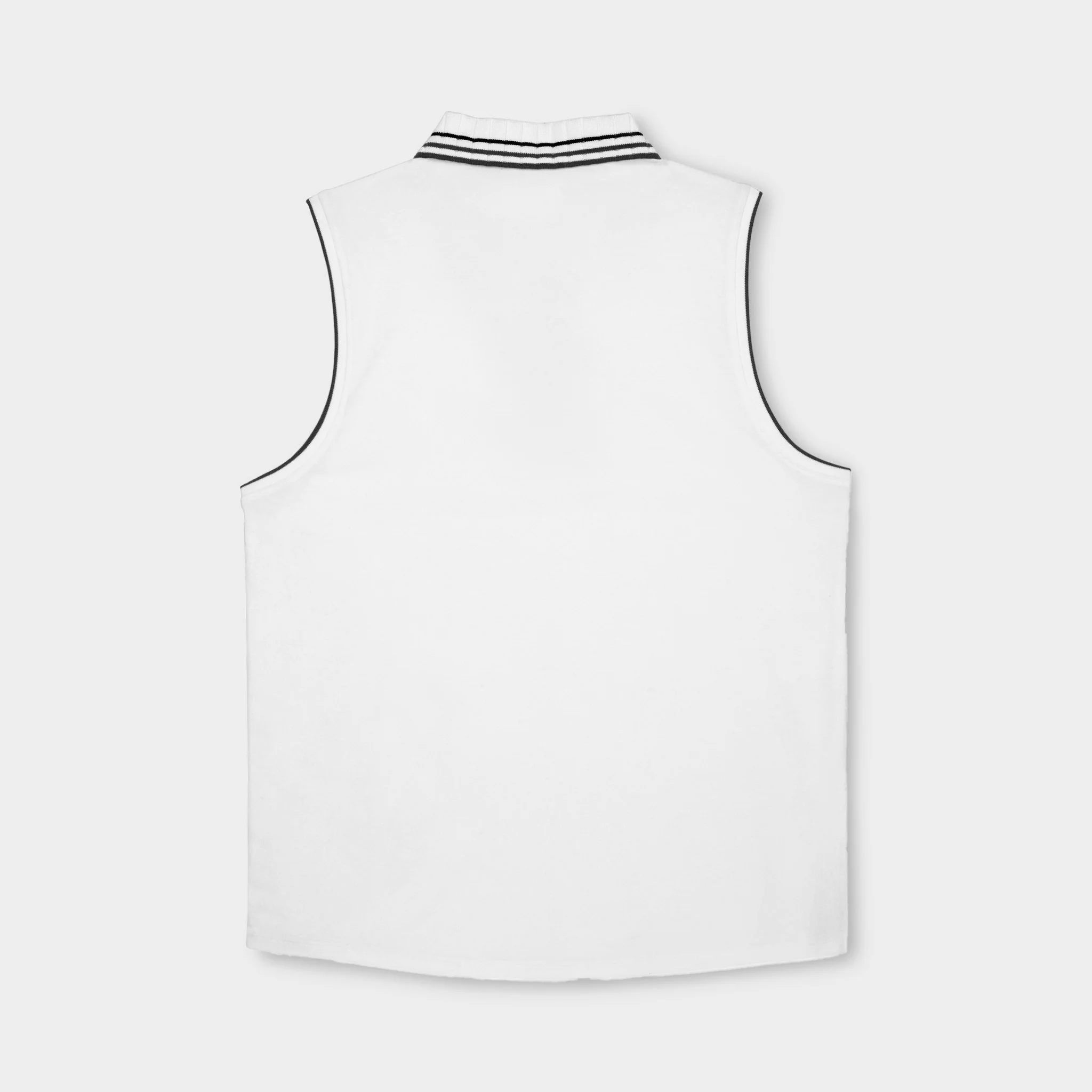 Supima Pique Sleeveless Polo - Image 9