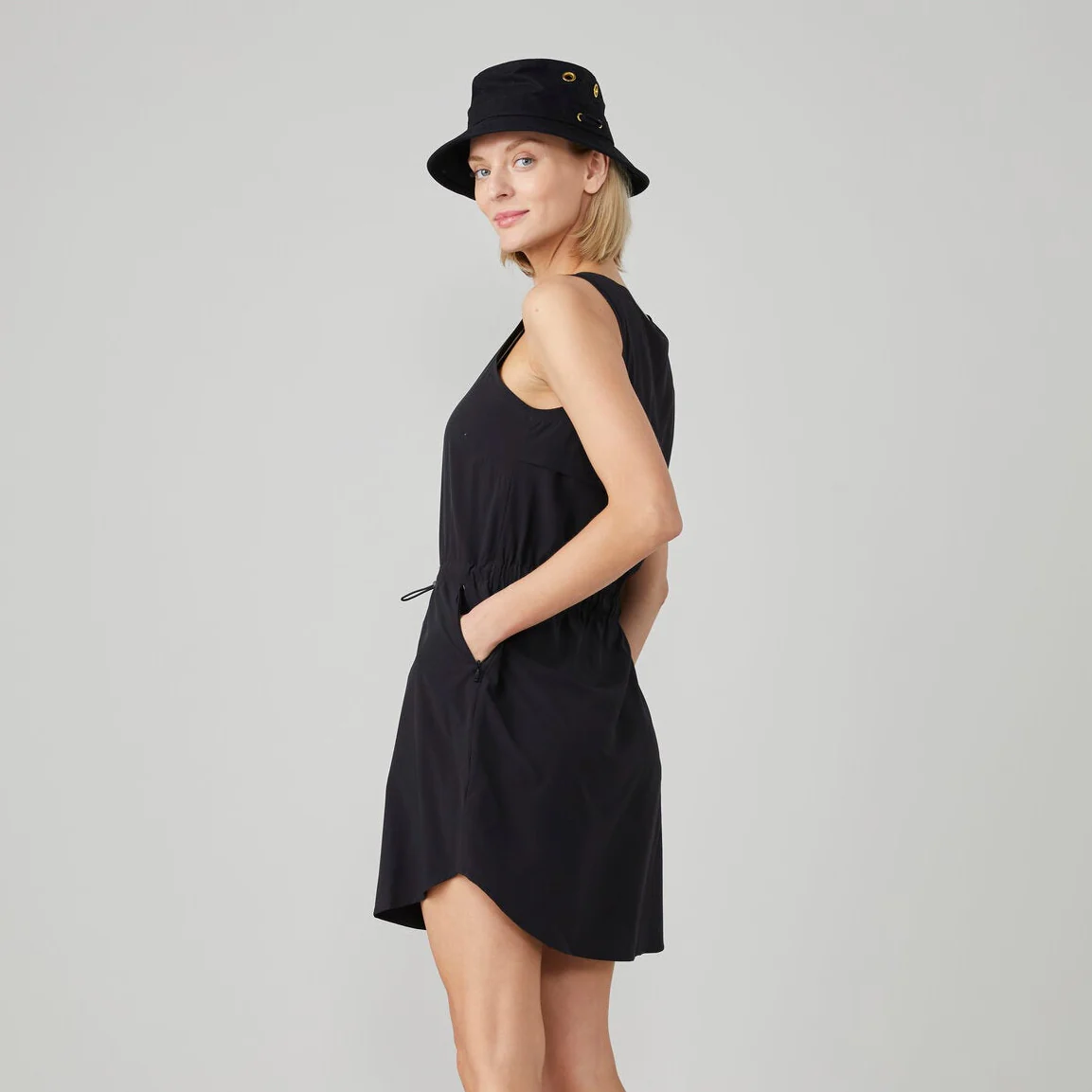 Tech Slk Tank Dress - Image 3